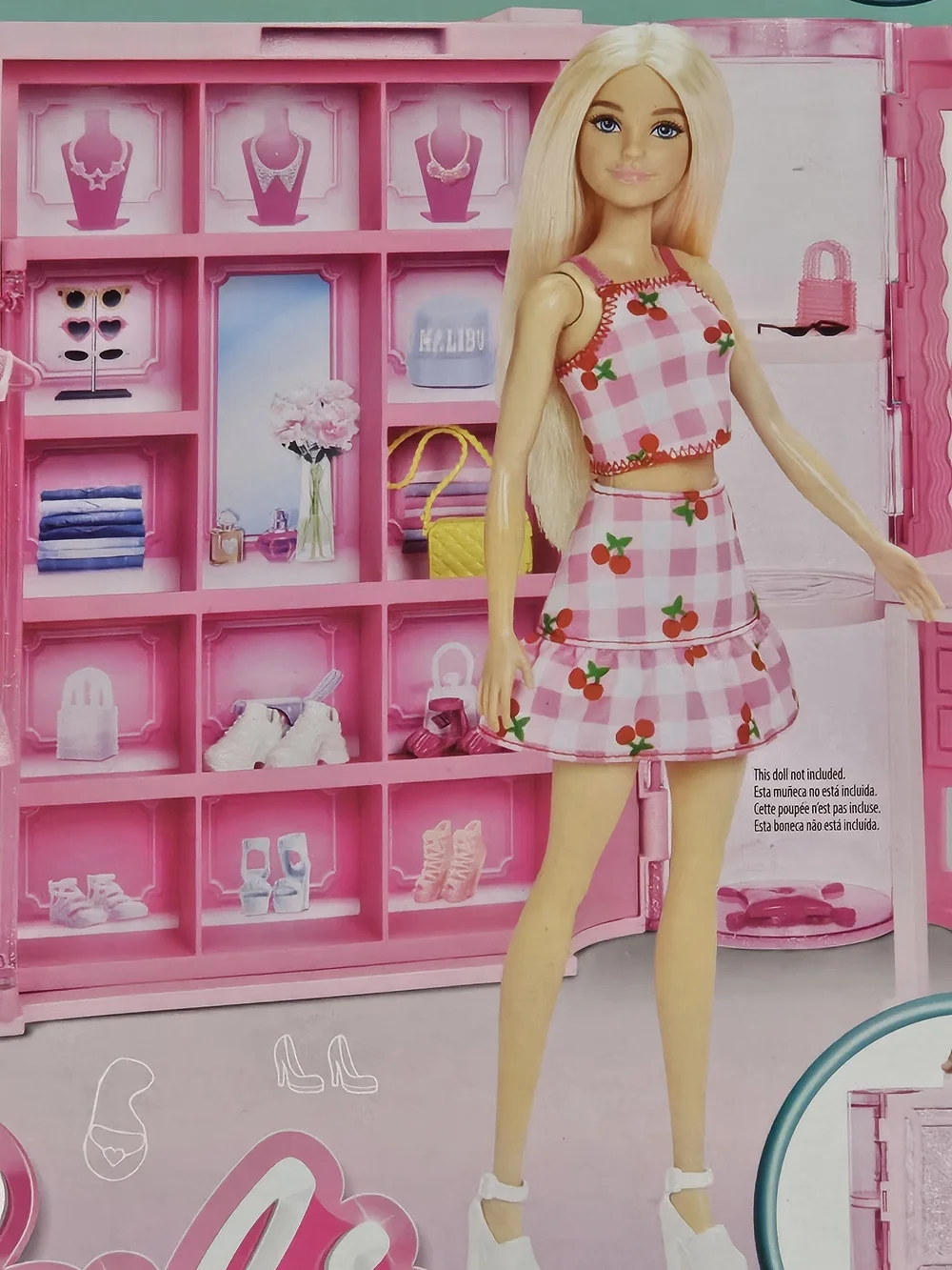 Barbie Pink Dream Closet Playset with Accessories